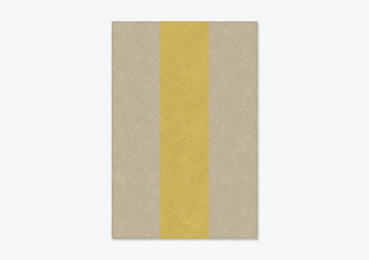 Taupe/Mustard Rectangle Shape in Rug from Marqqa