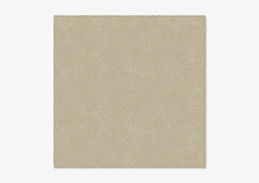 Taupe Square Plain Rug from Marqqa