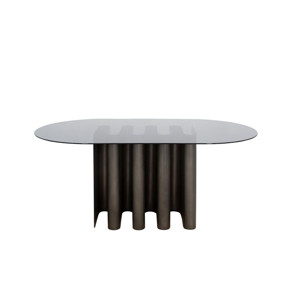 Tavolo2 Smoky Grey Dining Table by Pulpo