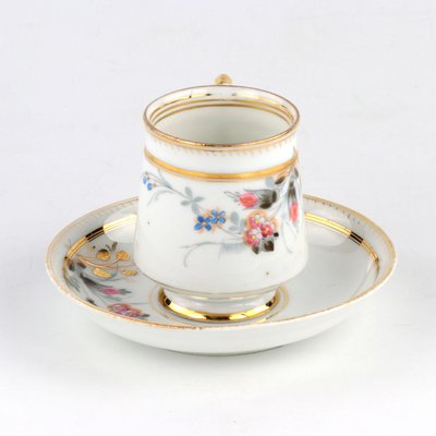 Tea Cup and Saucer from The Kuznetsov Factory, Volkhov, 1880s-WMV-1127343