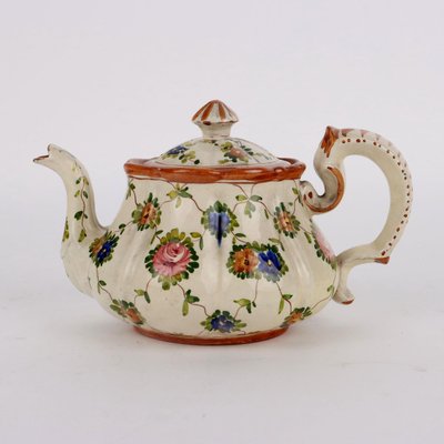 Tea Service in Majolica from Maria Balossi, Set of 13-VMM-2034133