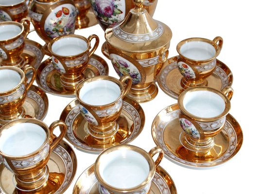 Tea Service in Porcelain, 1949, Set of 15-FNC-1792337