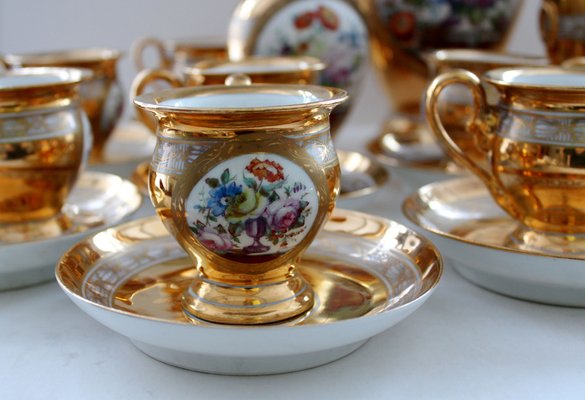 Tea Service in Porcelain, 1949, Set of 15-FNC-1792337