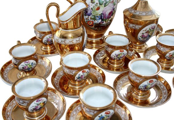 Tea Service in Porcelain, 1949, Set of 15-FNC-1792337