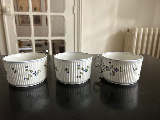 Tea Service in Porcelaine, 1890s, Set of 7-AVC-2043425