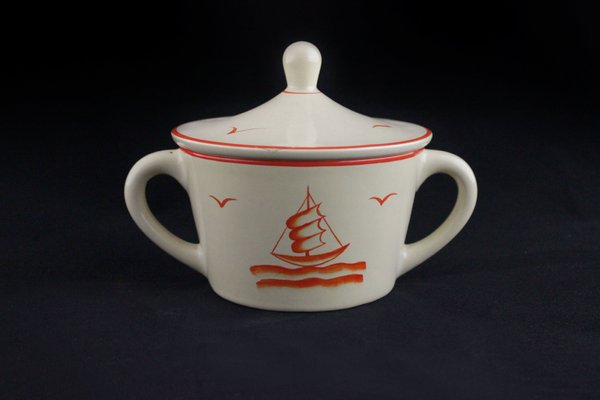 Tea Set by Gio Ponti for Richard Ginori, 1930s, Set of 5-IJR-553695