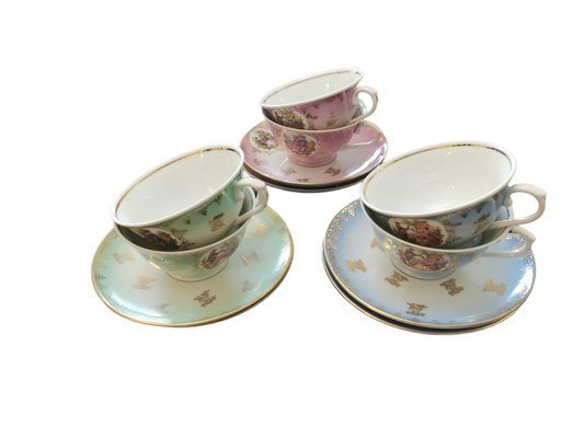 Tea Set, Set of 6-GEL-1081507