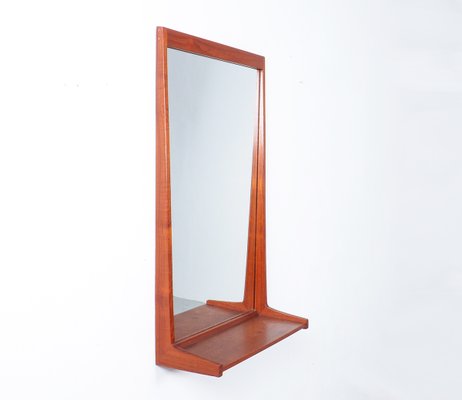 Teak 180 Mirror by Kai Kristiansen for Aksel Kjersgaard, Denmark, 1960s-SN-1017731