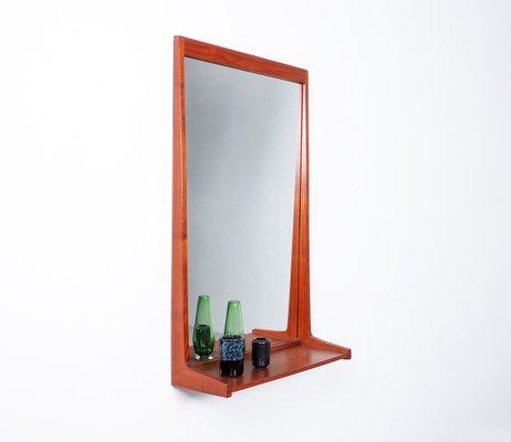 Teak 180 Mirror by Kai Kristiansen for Aksel Kjersgaard, Denmark, 1960s-SN-1017731