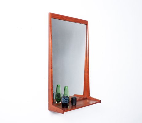 Teak 180 Mirror by Kai Kristiansen for Aksel Kjersgaard, Denmark, 1960s-SN-1017731