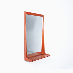 Teak 180 Mirror by Kai Kristiansen for Aksel Kjersgaard, Denmark, 1960s-SN-1017731