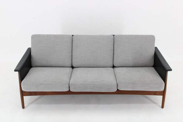 Teak 3-Seater Sofa, Denmark, 1960s-TZ-1815749