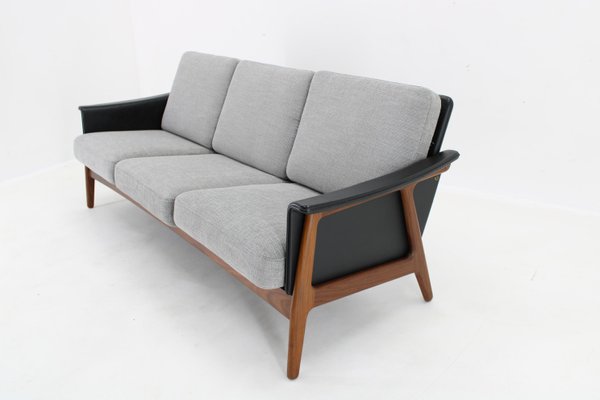 Teak 3-Seater Sofa, Denmark, 1960s-TZ-1815749