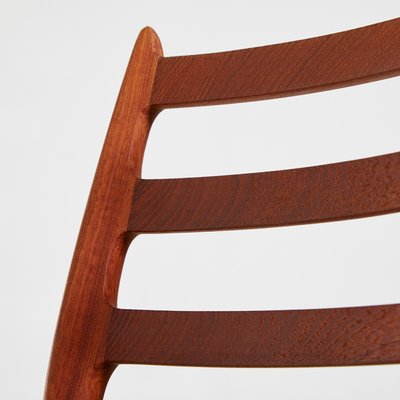 Teak 78 Dining Chairs by Niels Otto Møller for J.L. Møllers, 1960s, Set of 4-CI-567701