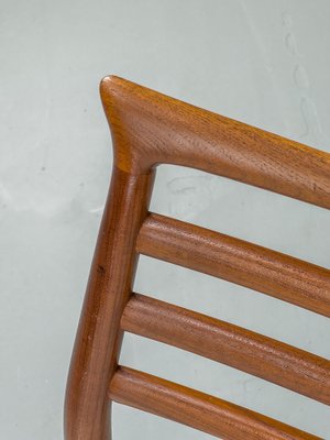 Teak and Bouklé Dining Chair by Erling Torvits for Sorø Stolfabrik, 1960s-QEQ-1765358