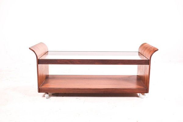 Teak and Glass Tulip Coffee Table from G-Plan, 1970s-XWB-1187526