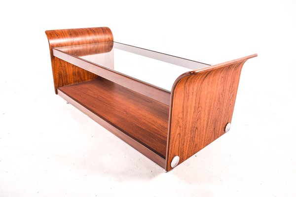 Teak and Glass Tulip Coffee Table from G-Plan, 1970s-XWB-1187526