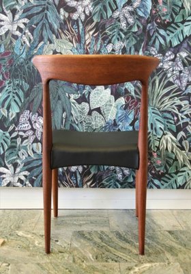 Teak and Leather Chair by Arne Hovmand Olsen for Mogens Kold-BPJ-1366629