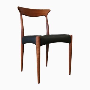 Teak and Leather Chair by Arne Hovmand Olsen for Mogens Kold-BPJ-1366629