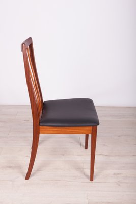 Teak and Leather Dining Chairs by Leslie Dandy for G-Plan, 1960s, Set of 6-NIT-906421