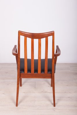 Teak and Leather Dining Chairs by Leslie Dandy for G-Plan, 1960s, Set of 6-NIT-906421