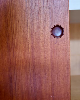 Teak and Oak 2-Part Cabinet by Borge Mogensen for Karl Andersson & Soner, Denmark, 1960s-OHY-2034463