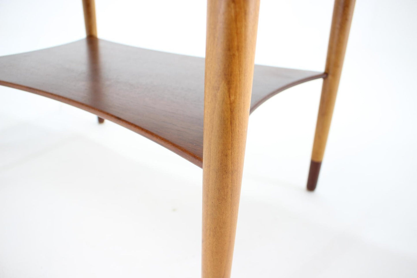 Teak and Oak Coffee Table by Børge Mogensen for Soborg Mobelfabric, Denmark, 1960s