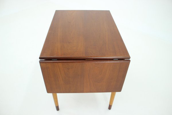 Teak and Oak Coffee Table by Børge Mogensen for Soborg Mobelfabric, Denmark, 1960s-TZ-1358339