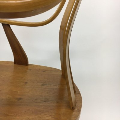 Teak and Plywood Dining Chairs from Pastoe , 1960s, Set of 4-BGP-934879