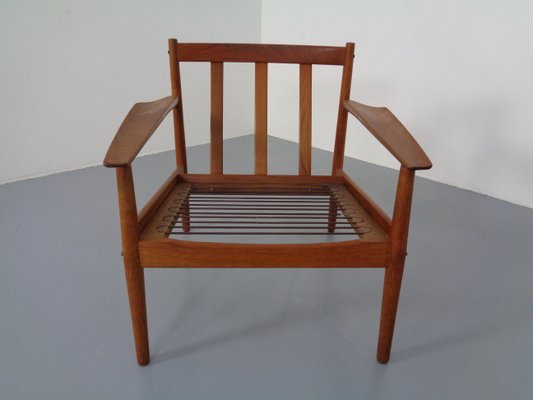 Teak Armchair by Arne Vodder for Glostrup, 1960s-RDW-965089