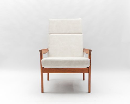 Teak Armchair, Denmark, 1960s-KQB-1781475