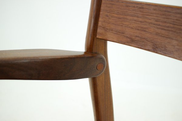 Teak Armchair, Denmark, 1960s-TZ-1092365