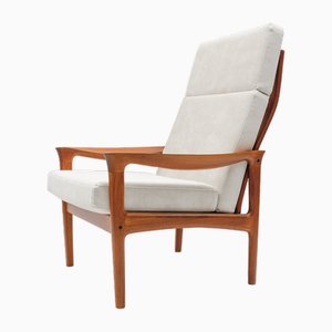 Teak Armchair, Denmark, 1960s-KQB-1782511