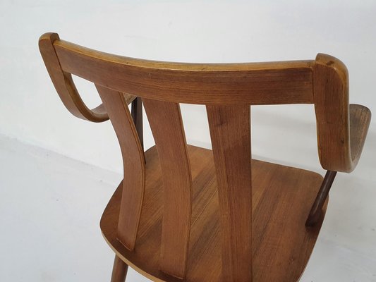 Teak Armchairs, Netherlands, 1960s, Set of 2-ZO-1295103