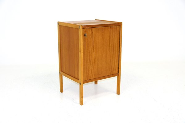 Teak Bar Cabinet by Bertil Fridhagen for Bodaforrs, Sweden, 1960s-GEK-1290949