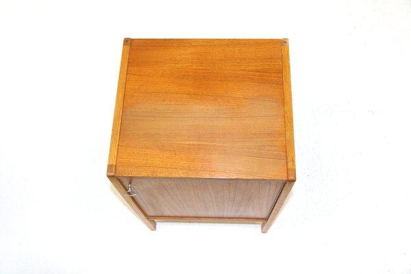 Teak Bar Cabinet by Bertil Fridhagen for Bodaforrs, Sweden, 1960s-GEK-1290949