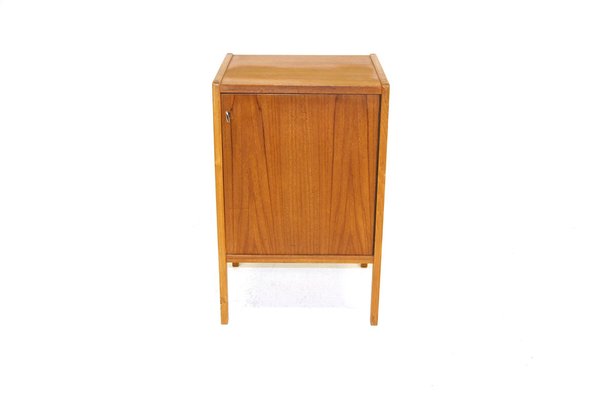 Teak Bar Cabinet by Bertil Fridhagen for Bodaforrs, Sweden, 1960s-GEK-1290949