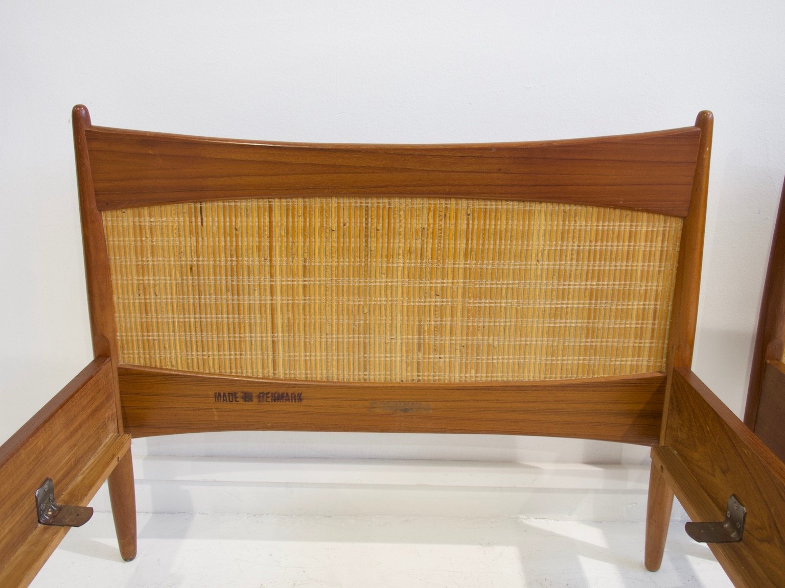 Teak Bed Frames by Børge Mogensen, 1950s, Set of 2