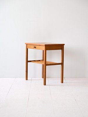 Teak Bedside Table, 1960s-QWP-2034908