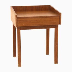 Teak Bedside Table, Sweden, 1960s-GEK-1409525