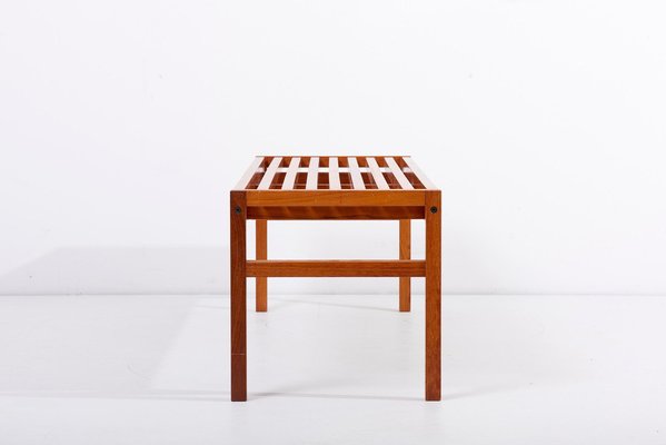 Teak Bench from Lysgaard Mobler, Denmark, 1950s-SFD-1369739