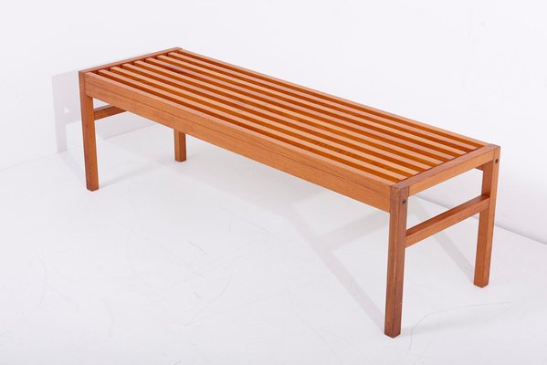 Teak Bench from Lysgaard Mobler, Denmark, 1950s-SFD-1369739