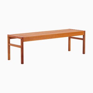 Teak Bench from Lysgaard Mobler, Denmark, 1950s-SFD-1369739