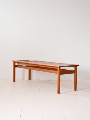 Teak Bench with Integrated Planter, 1960s-QWP-2035521