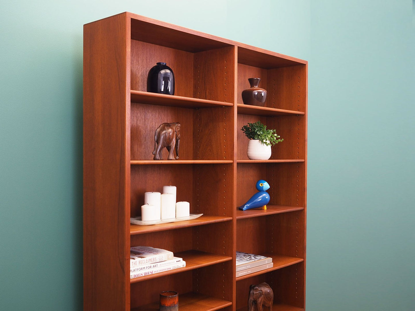 Teak Bookcase by Børge Mogensen, Denmark, 1960s