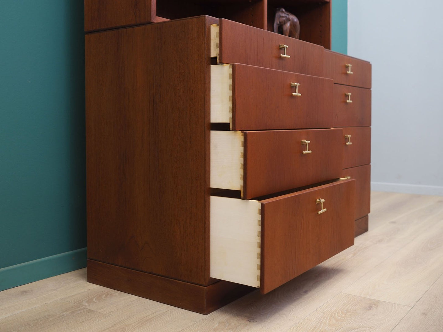 Teak Bookcase by Børge Mogensen, Denmark, 1960s