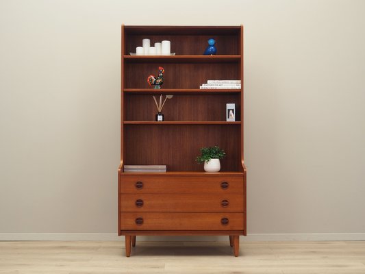 Teak Bookcase, Denmark, 1960s-VND-1790213