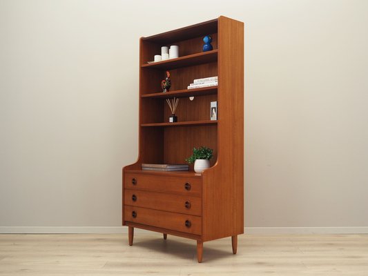 Teak Bookcase, Denmark, 1960s-VND-1790213