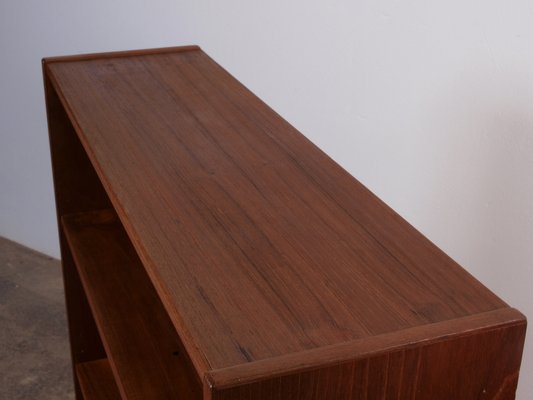 Teak Bookshelf with Metal Legs, 1960s-QNP-1811734