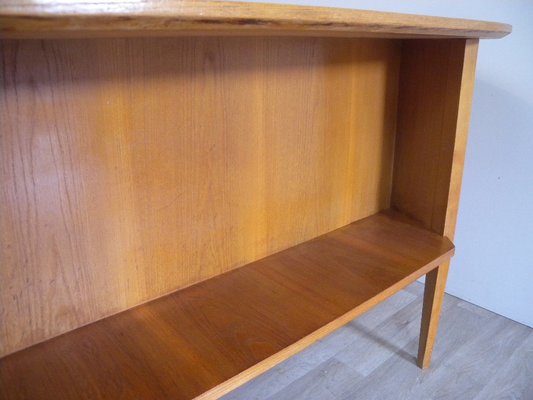 Teak Boomerang Desk by Hans Hartl for WK-Möbel, 1950s-FEO-1786952